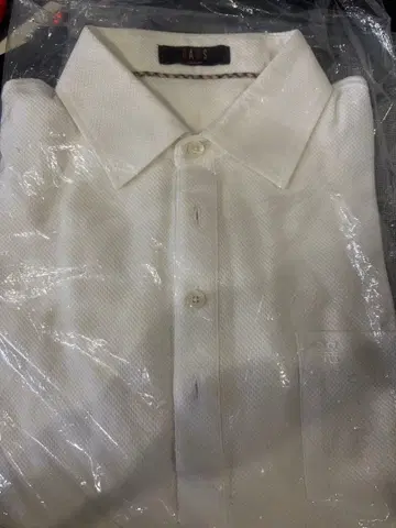 DAKS 피케 셔츠 화이트