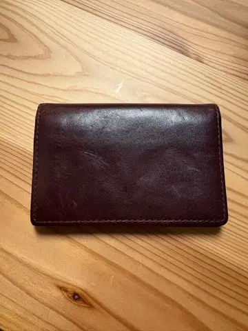 [새상품급] Paul Smith 명함지갑 가죽 브라운