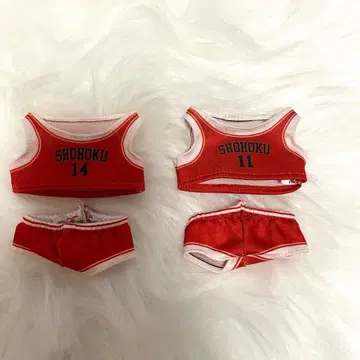 인형옷 10cm 슬램덩크 북산 유니폼