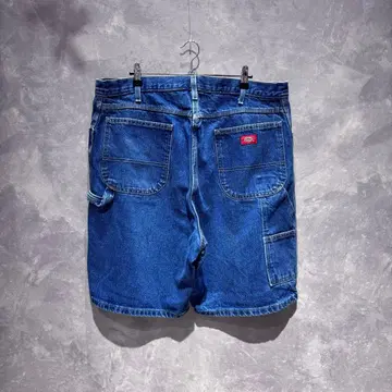 USA 구제 의류 Dickies 디키즈 데님 하프 팬츠 baggy