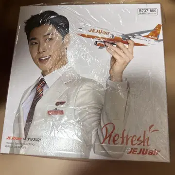 동방신기 제주항공 랩핑 모형