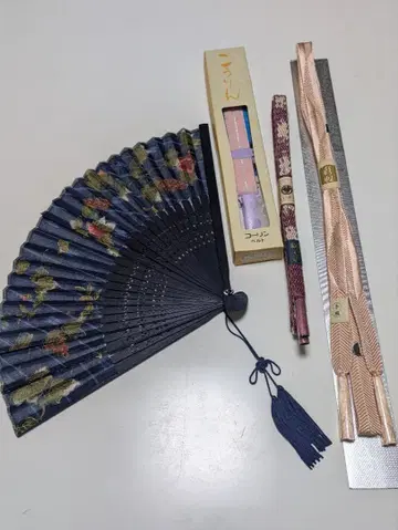 [ 새상품 미사용 ] 수작업 오비지메 기모노 액세서리 일괄 세트