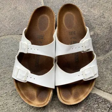BIRKENSTOCK 샌들 화이트 39 약 25cm