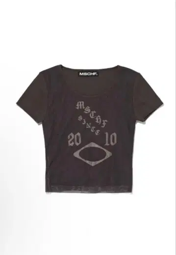MSCHF since 2010 티셔츠 크롭 상의 블랙