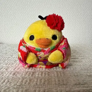 리락쿠마 걸이 봉제 인형 기모노 차림 키이 마스코트