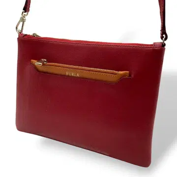 고품질 훌라 FURLA 숄더백 사선 레드 여성용