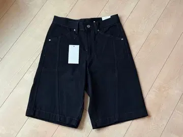 ZARA 배기 핏 데님 버뮤다 와이드 팬츠
