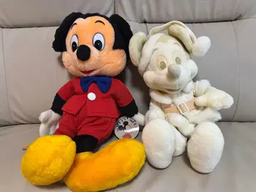 [새상품급] 미키마우스 봉제 인형 빈티지 레트로
