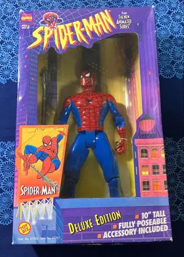 Toy Biz 스파이더맨 피규어 Deluxe Edition 10인치