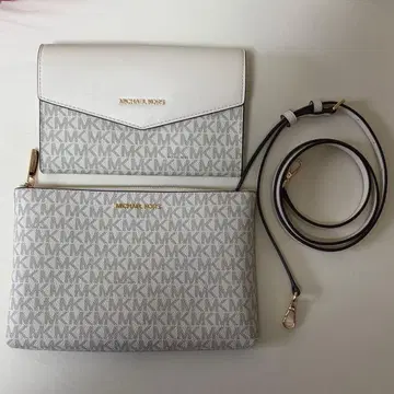 MICHAEL KORS 숄더백 2WAY 파우치 마이클코어스 화이트