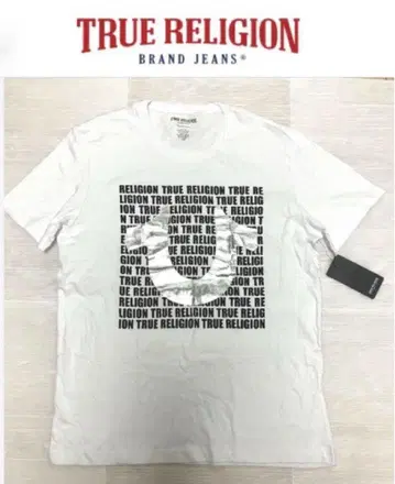 무료배송 새상품 TRUE RELIGION SCRIPT TEE XXL