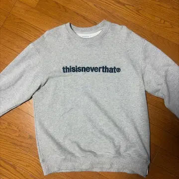 thisisneverthat 맨투맨 그레이 m 사이즈