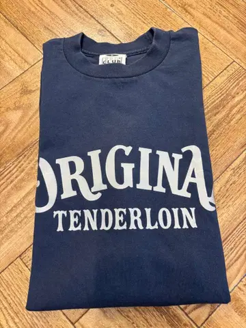TENDERLOIN 텐더 로인 롱 슬리브 TEE 네이비 L