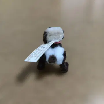 몰드 인형 강아지 비스킷 헝가리제 미니어처 강아지 봉제 인형