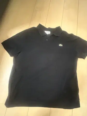 LACOSTE 피케 셔츠 블랙