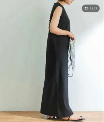 어반 리서치: 싸개 단추 스트레이트 롱 원피스