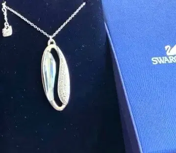 SWAROVSKI 스와로브스키 목걸이 대형 스와로 파베 genuine