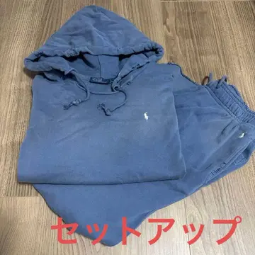 폴로 랄프로렌 빈티지풍 후디 셋업