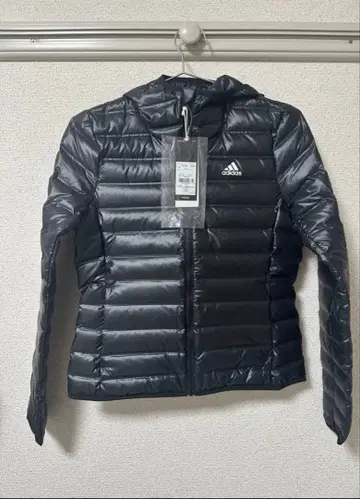 adidas 블랙 다운 자켓 M