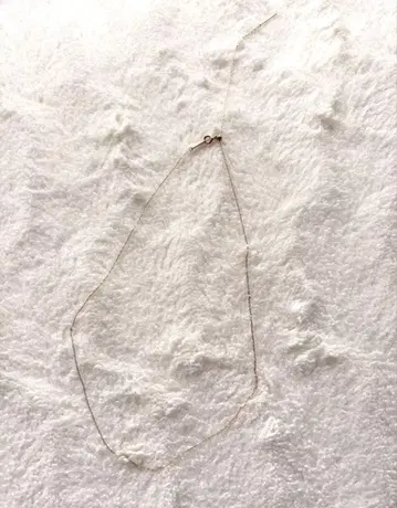 새상품급 agete K10YG 체인 목걸이 50cm 길이 조정 가능