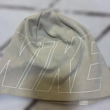 NIKE 니트 모자 비니 베이지 1