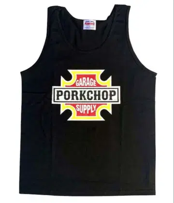 PORKCHOP BAR&SHIELD 포크찹 차고 탱크탑