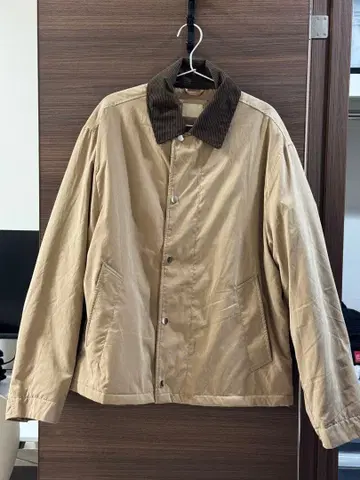 C&A 옷깃 코듀로이 자켓 베이지 M