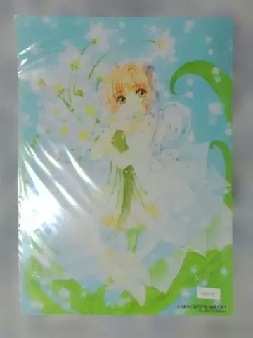 [ 미사용 ] 카드캡터 사쿠라 클리어 포스터 CLAMP