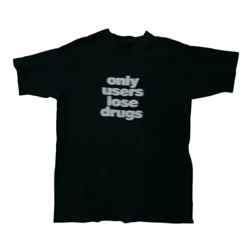 초레어 90s ONLY USERS LOSE DRUGS 모션T XL