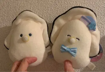 감 봉제 인형 키링 2개 세트