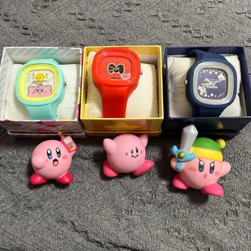 별의 커비 손목시계 피규어 KIRBY