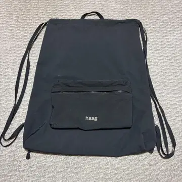 haag 냅색 블랙