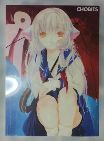 [ 미사용 ] 쵸비츠 클리어 포스터 CLAMP