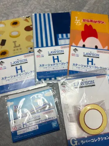 제일복권 LAWSON 50주년 스테이셔너리 러버 컬렉션