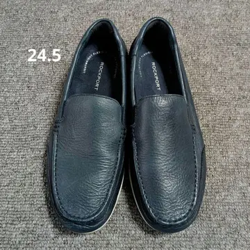 새상품급 ROCKPORT 락포트 네이비 슬립온 로퍼 24.5