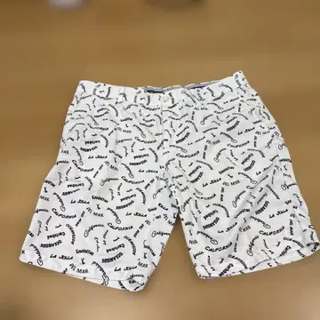 [ 새상품급 ] Callaway 숏팬츠 화이트 올 패턴 골프웨어 LL