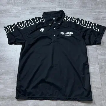 DESCENTE 올 재팬 챔피언쉽 피케 셔츠 2019 L