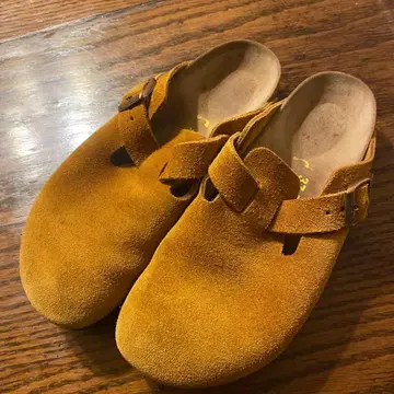 BIRKENSTOCK 스웨이드 사보 클로그 샌들
