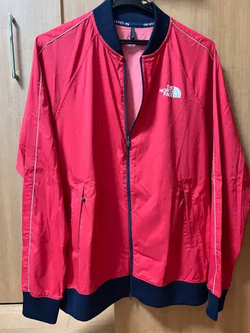 THE NORTH FACE 나일론 자켓 레드 네이비