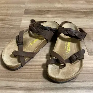 [레어] BIRKENSTOCK YARA 샌들 조립 끈 디자인 22.5