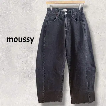 moussy 마우지 REMAKE WIDE STRAIGHT 커브 데님