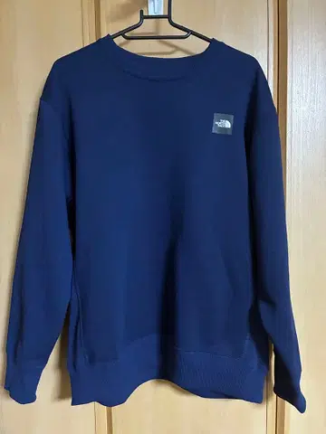 THE NORTH FACE 맨투맨 트레이닝복 네이비 스퀘어 로고 L
