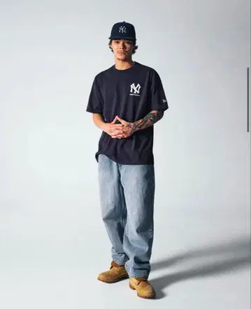 thisisneverthat newera 콜라보T셔츠