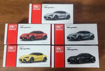 [ 미개봉품 ] 풀백카 TOYOTA 수프라 5색 세트