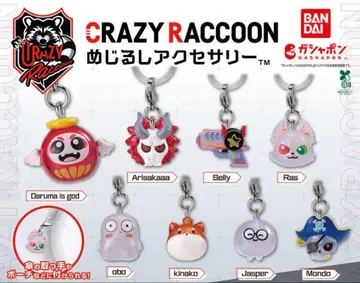 CRAZY RACCOON 메지루시 액세서리 컴플리트