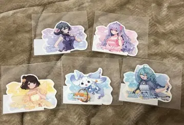 니지산지 아야카키 HANA BIYORI 스티커 모음