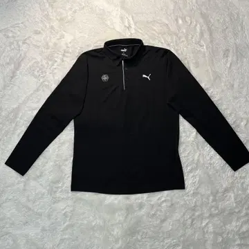 PUMA 긴팔 피케 셔츠 블랙 L 사이즈 골프웨어