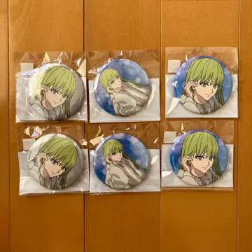 Fate/strange Fake 복권 메이트 캔뱃지 엘키두 6점 세트