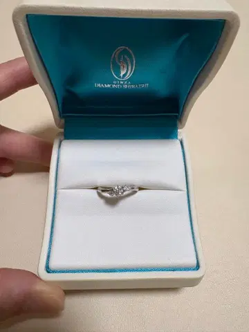 긴자 다이아몬드 시라이시 다이아몬드 반지