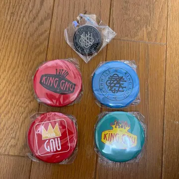 King Gnu 캔뱃지, 핀뱃지 6개 세트
